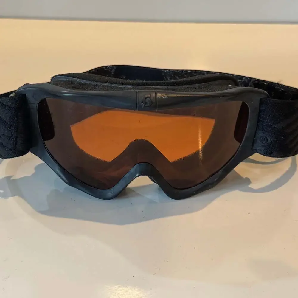 Scott Youth Black Snow Goggles